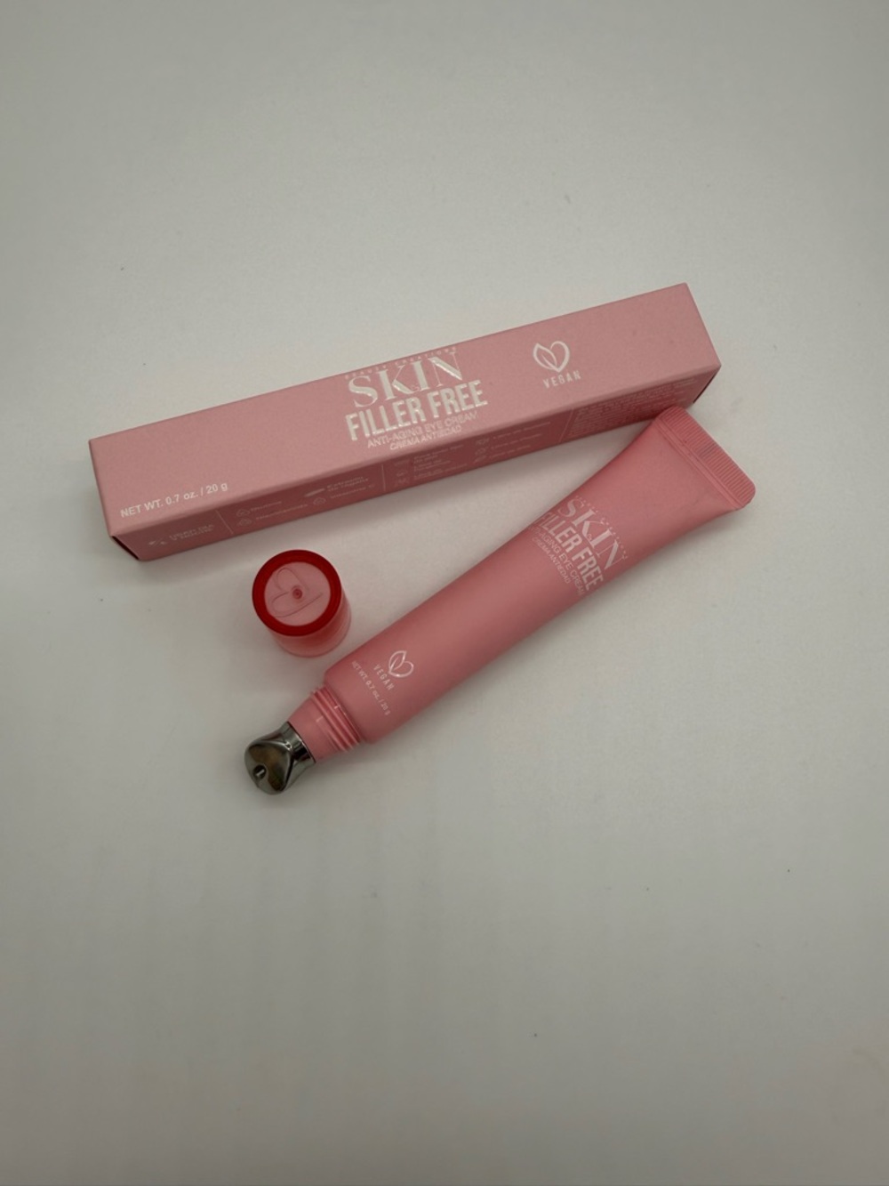 Beauty Creations Skin Filler Free Eye Cream - Pink